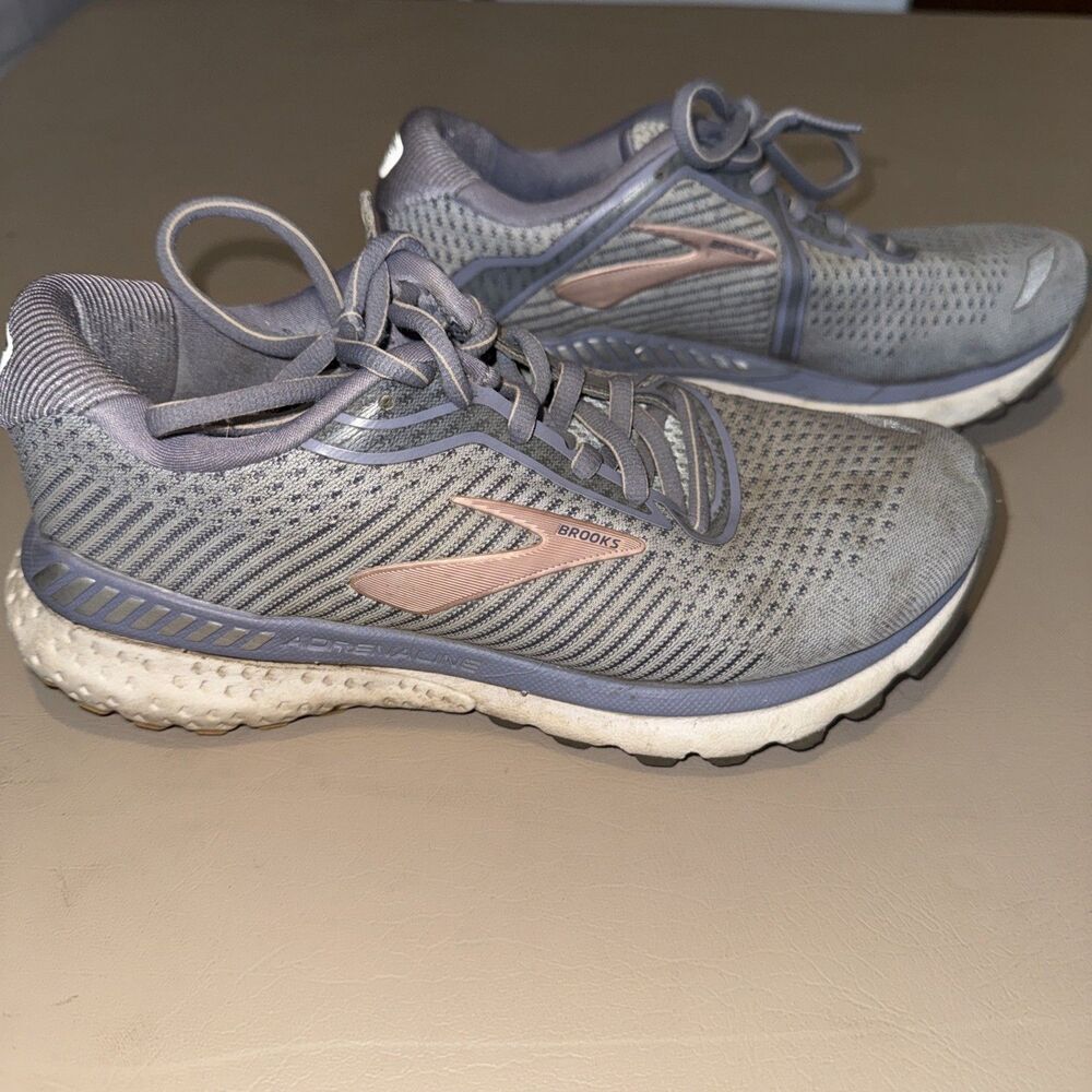 Brooks Adrenaline Women’s Shoes Gray - Picture 2 of 6